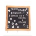 Felt Letter Board 10x10 w/ Key Hooks. 340 Letters, Emojis, Stand, Bag, & more!   132566012781